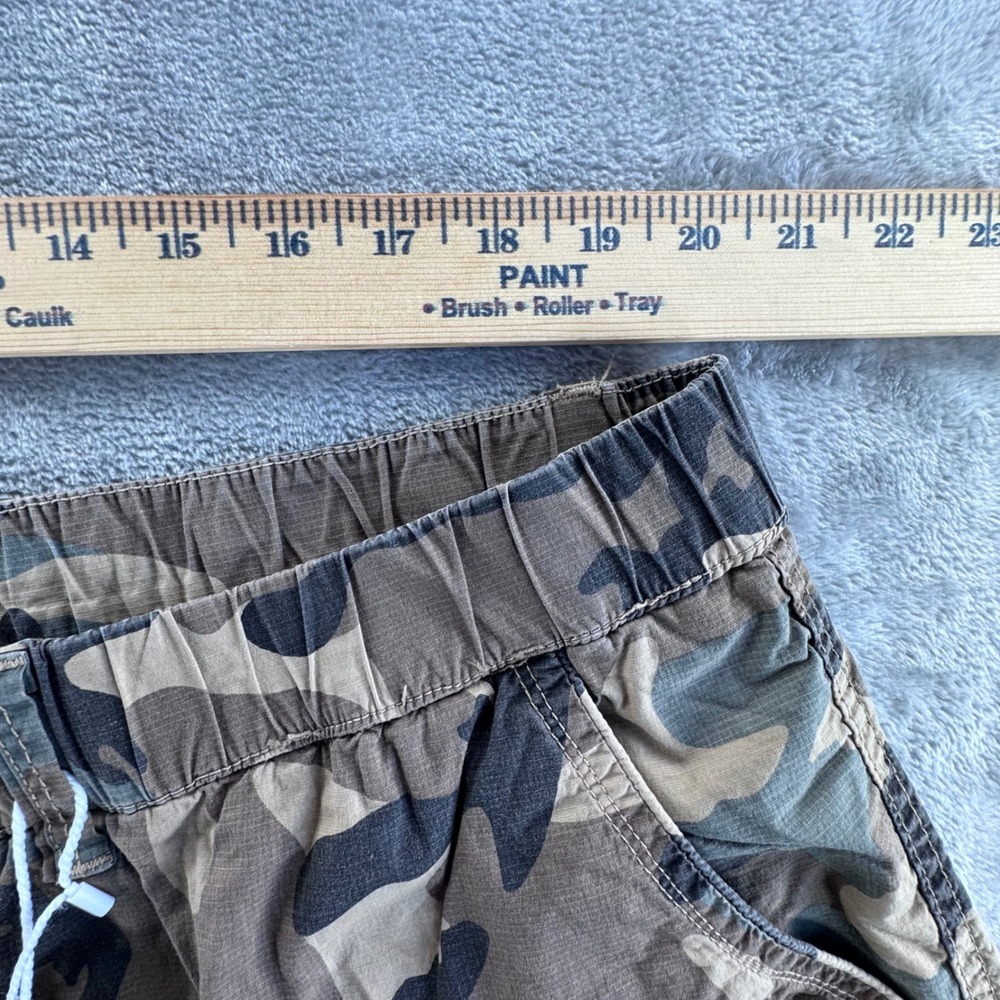 Camo Cargo Shorts Mens 46 New Tactical Streetwear Y2K Utility Baggy Ripstop - Picture 7 of 13